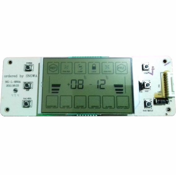 نمایشگر فابریک یخچال فریزر اسنوا 810 برد نمایشگر یخچال اسنوا 810